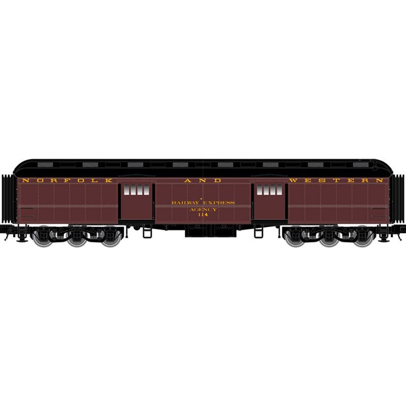 Atlas 50005088 N Norfolk and Western Trainman ACF 60' Baggage Car #118