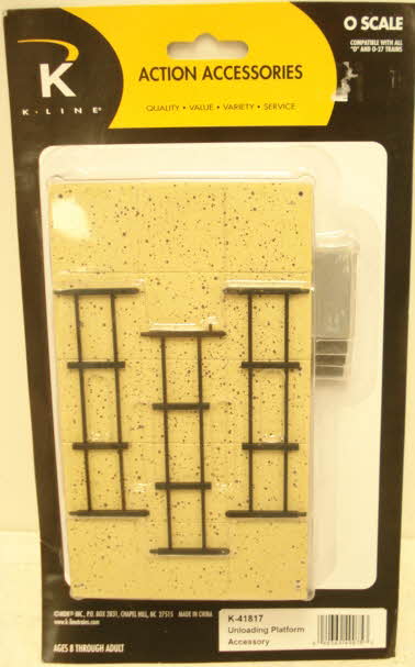 K-Line K-41817 O Scale Unloading Platform Accessory