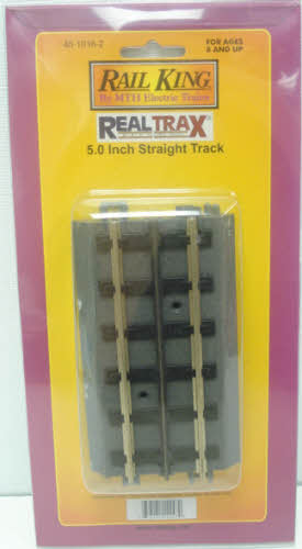 MTH 40-1016-2 Hollow Rail RealTrax 5 Inch Straight Tracks (Pack of 2)