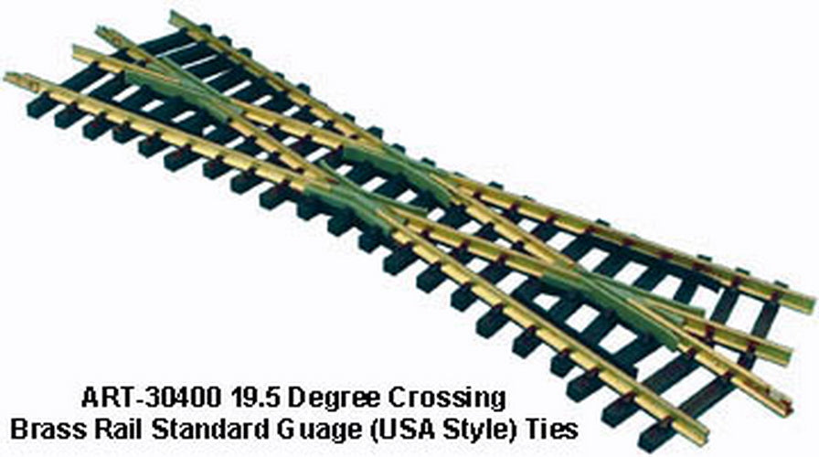 Aristo-Craft 30400 USA Style 19.5 Degree Crossing