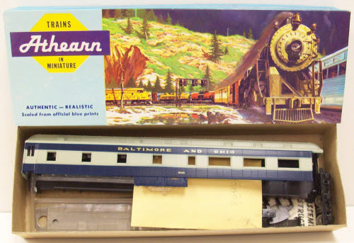 Athearn 1875 HO Baltimore and Ohio Observation Car