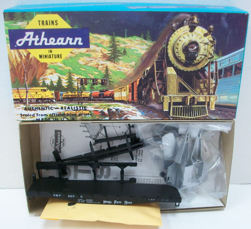 Athearn 1355 HO Nickel Plate Road 40' Flat With Plane Kit