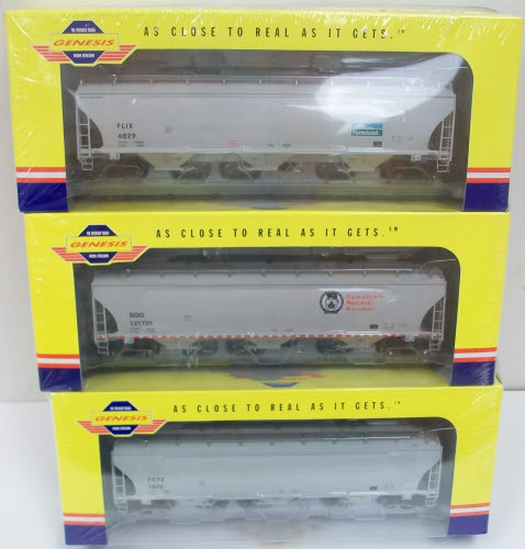 Athearn G42999 HO Trinity Hoppers 3 Pack Assortment