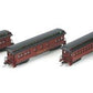 Athearn 11857 N Scale Boston & Maine Overland Passenger Car Set