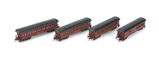 Athearn 11857 N Scale Boston & Maine Overland Passenger Car Set