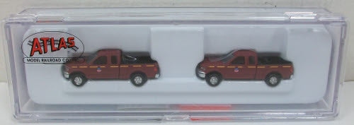 Atlas 3006 N Scale UP Ford F150 Pickup Trucks (Set of 2)