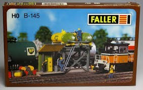 Faller B-145 HO Scale Diesel Fuel Depot Kit