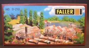 Faller B-213 HO Greenhouses Building Kit