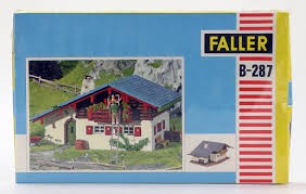 Faller B-287 HO Mountain Chalet Building Kit