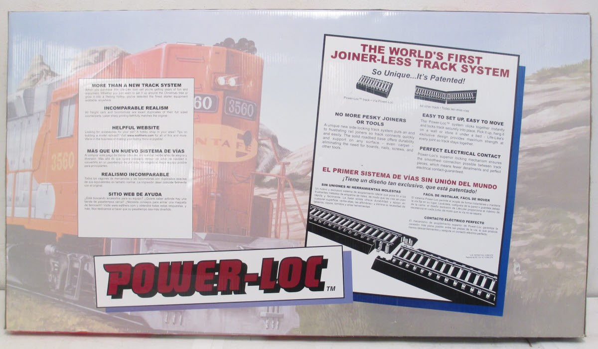 Life Like 9103 Santa Fe Trans-American Express HO Gauge Diesel Train Set