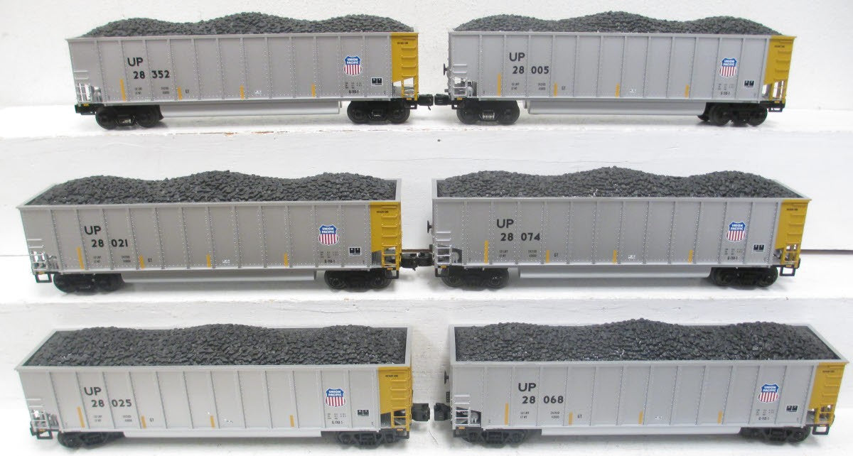 MTH 20-90535 O Gauge Union Pacific Coalporter Hopper 6-Car Set