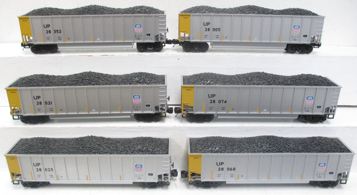 MTH 20-90535 O Gauge Union Pacific Coalporter Hopper 6-Car Set