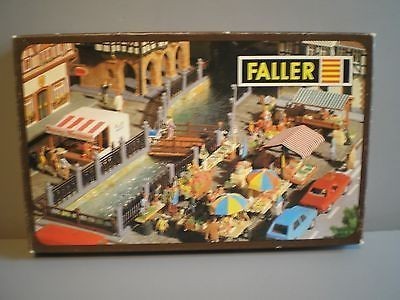 Faller B-582 HO Scale Market Building Kit