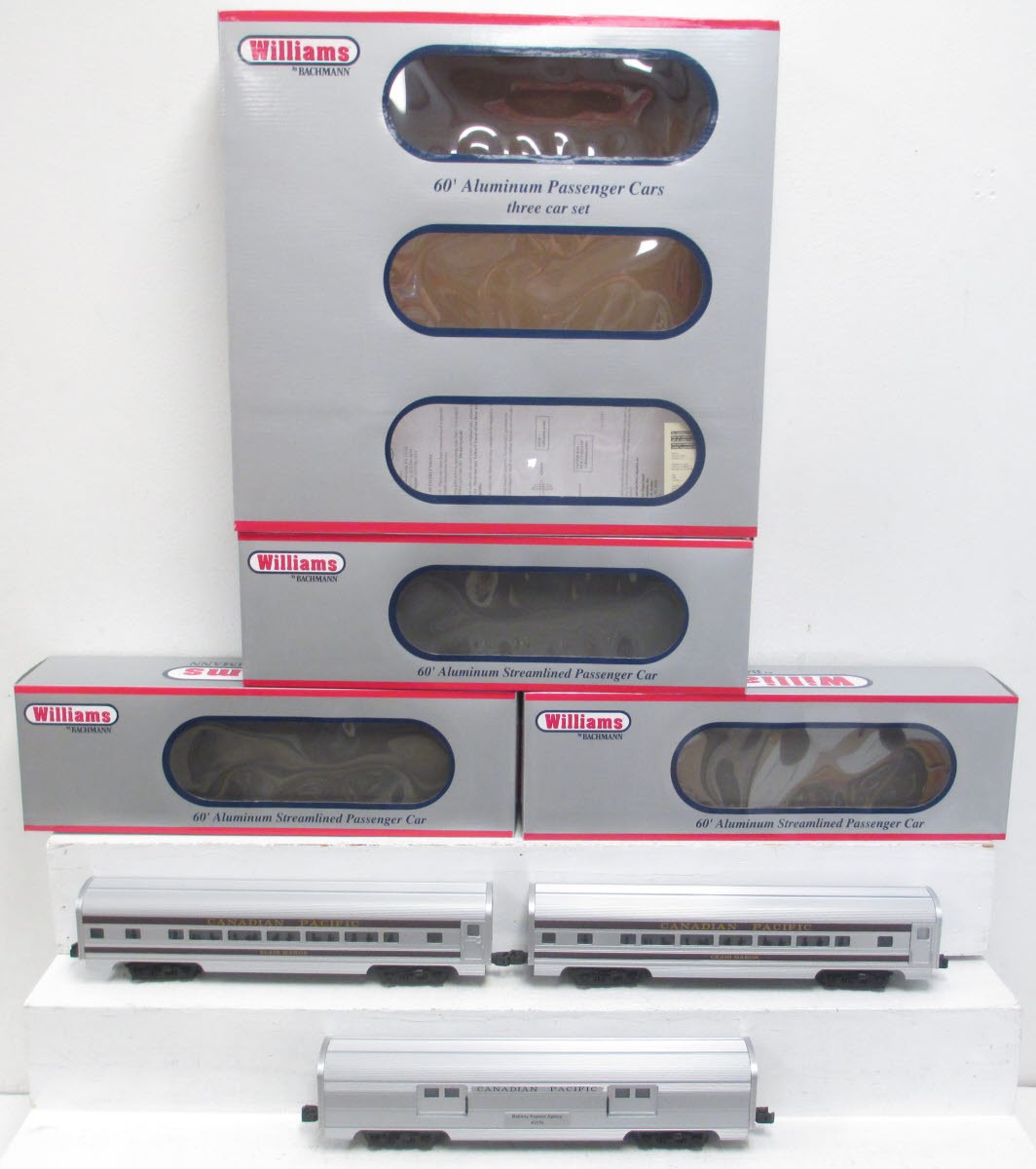 Williams 43050 Canadian Pacific 60' Streamline Passenger Cars (Set of 3)