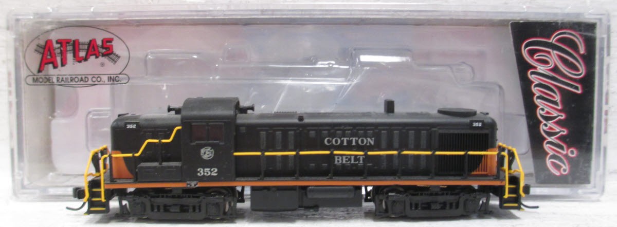 Atlas 42034 N Scale Cotton Belt RS-3 Diesel Locomotive #352