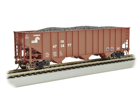 Bachmann 18708 HO Conrail Bethlehem Steel 100 Ton 3 Bay Hopper #473877
