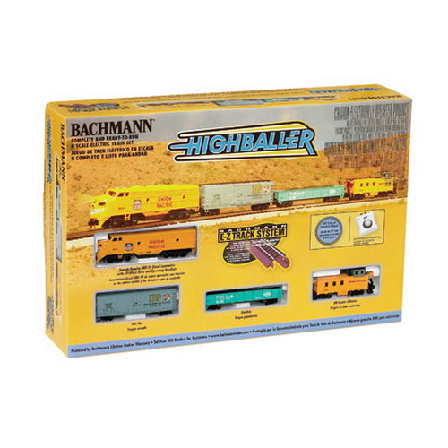 Bachmann 24002 Union Pacific Highballer N Gauge Diesel Starter Train Set