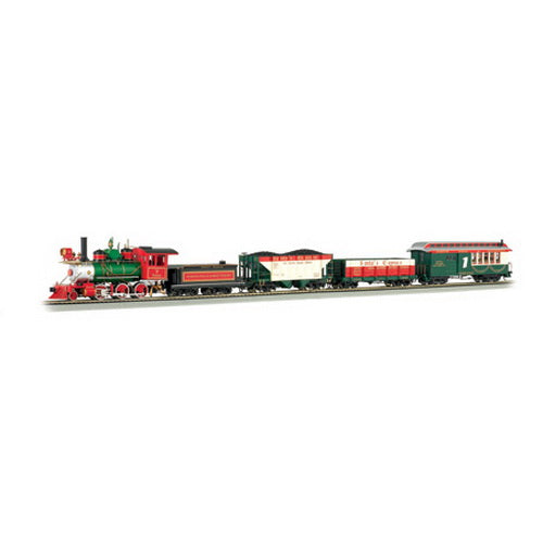 Bachmann 25019 On30 Santa''s Express Steam Passenger Trainset