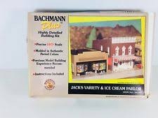 Bachmann Plus 35102 HO Jack's Variety and Ice Cream Parlor Building Kit