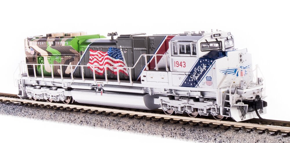 Broadway Limited 6308 N UP EMD SD70ACe Diesel Locomotive Sound/DC/DCC #1943