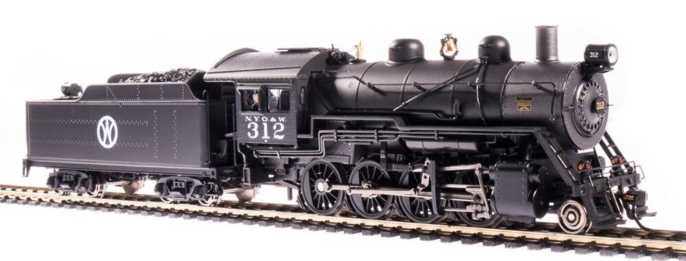 Broadway Limited 6348 HO NYO&W 2-8-0 Consolidation Steam Loco & Tender #312 DCC