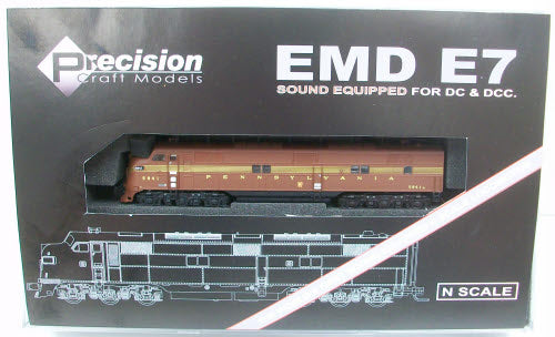 Precision Craft Models 629 PRR EMD E-7 A Unit Diesel