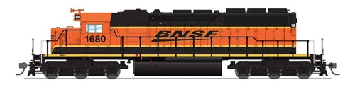Broadway Limited 6778 HO BNSF H3 Swoosh EMD SD40-2 Diesel Locomotive #1680