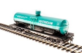Broadway Limited 6126 HO ACF Type 6,000-Gallon Tank Car Set A (Pack of 4)