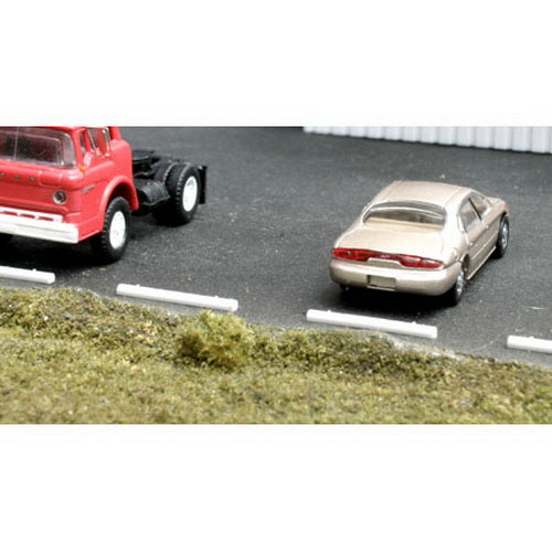 BLMA Models 4108 HO Concrete Car Parking Stops (Pack of 20)
