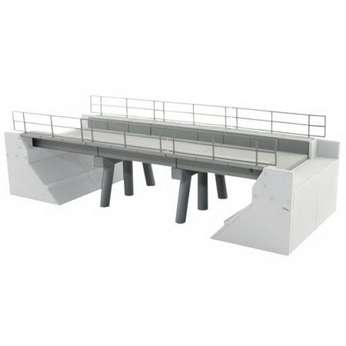 BLMA Models 591 N Scale Concrete Segmental Bridge # B Plastic Kit (Set of 3)