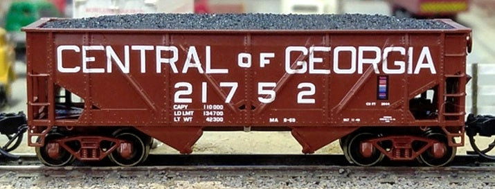 Bluford Shops 64071 N Central of Georgia 2-Bay War-Emergency Composite Hopper