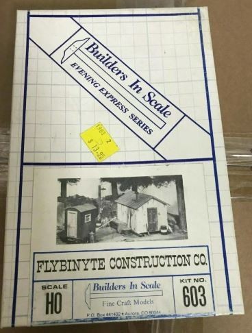 Builders-in-Scale 603 HO Scale Flybinite Construction Co. Kit