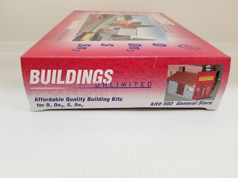 Building Unlimited 502 O/On3/S/Sn3 General Store Building Kit