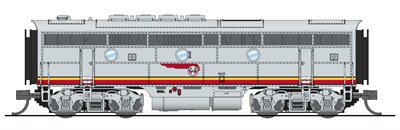 Broadway Limited 3487 N Santa Fe EMD F3B Diesel Locomotive #18B w/ DCC & Sound
