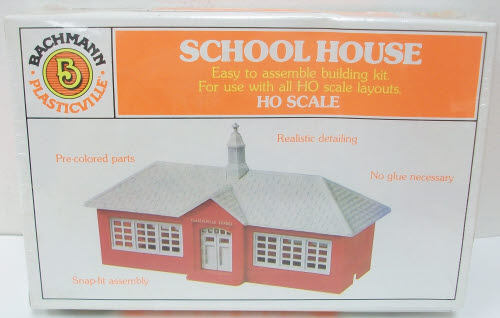 Bachmann 45-2633 HO School House Kit