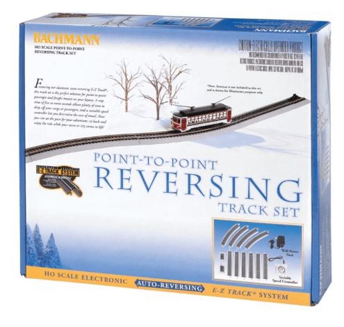 Bachmann 44547 HO Scale Nickel Silver Reversing System E-Z Track Expansion Pack