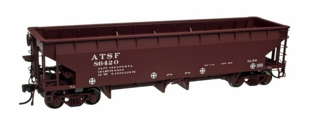 Atlas 20002819 HO Scale Santa Fe 70T Ballast Car (Pack of 3)