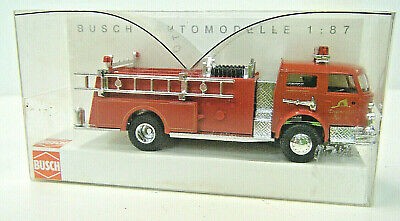 Busch 46001 LaFrance HO Fire Department Engine Pumper Rescue Red