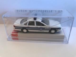 Busch 47610 HO United States Air Force Chevrolet Caprice Police Car