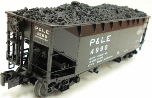 Lionel 6-17070 O Gauge Pittsburgh & Lake Erie Die-Cast Offset Hopper #4990
