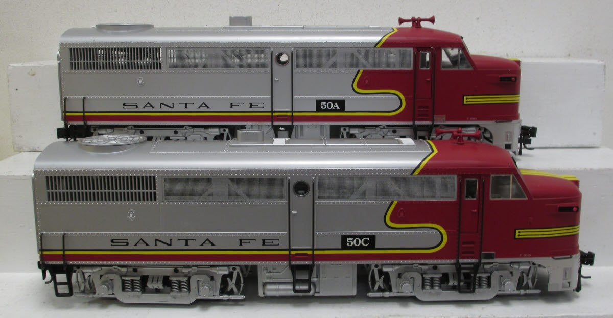 Aristo-Craft 22310-3 G Atchison Topeaka Santa Fe Alco FA-1 AA Set