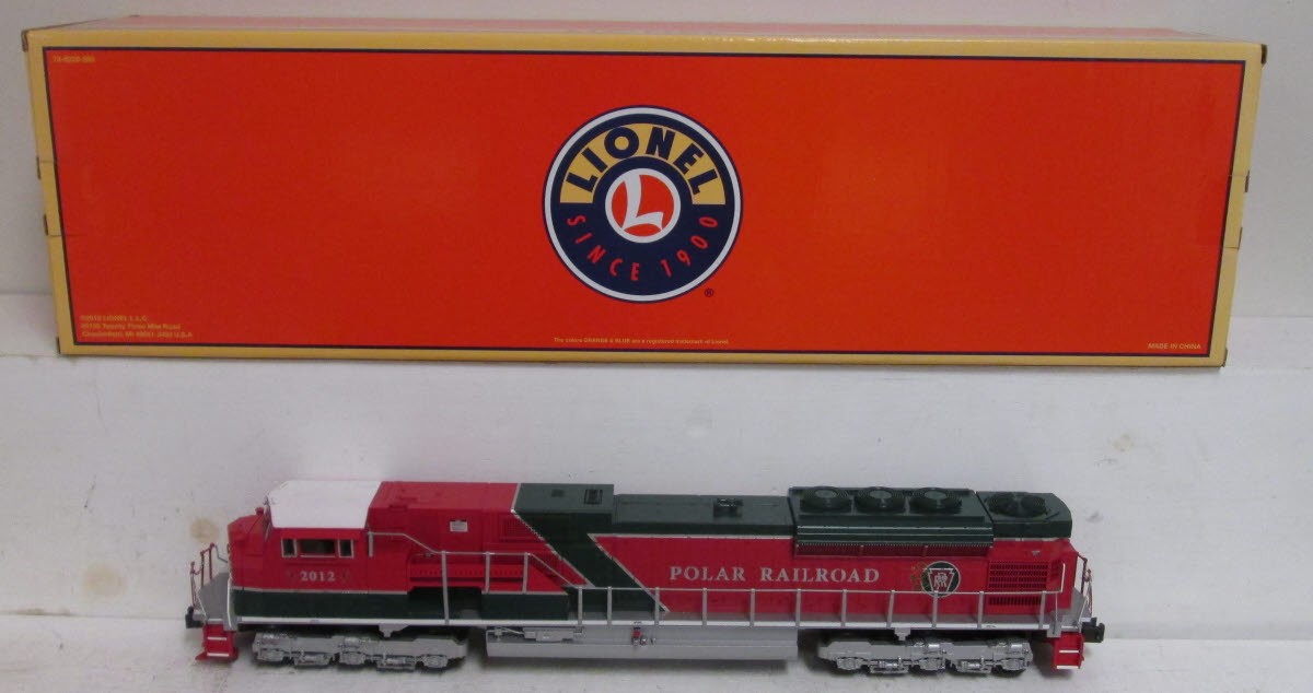 Lionel 6-38731 Polar Railroad SD80MAC Diesel Locomotive #2012