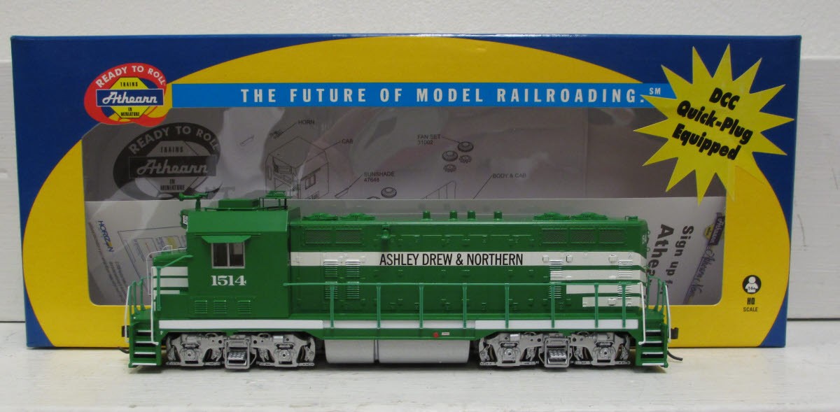 Athearn 89916 AD&N CF7, #1514 Diesel Locomotive