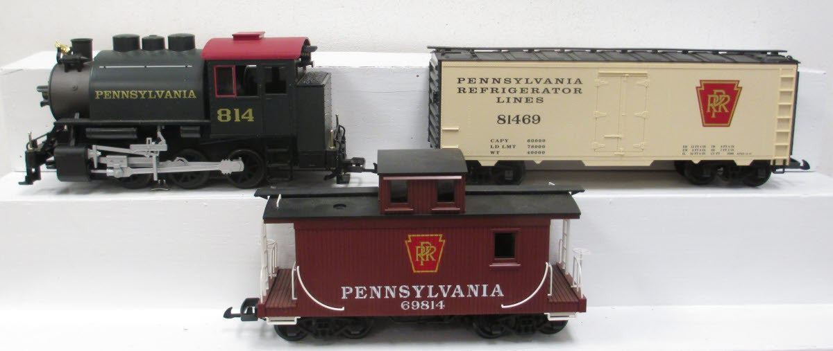 Piko 38103 Pennsylvania Railroad G Gauge Steam Freight Starter Train Set