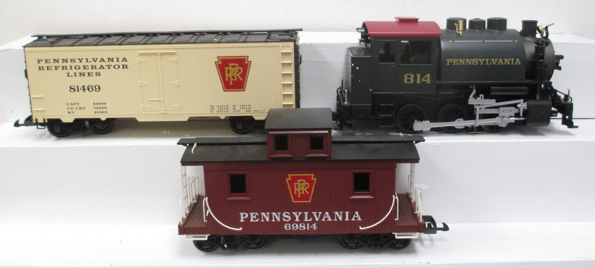 Piko 38103 Pennsylvania Railroad G Gauge Steam Freight Starter Train Set
