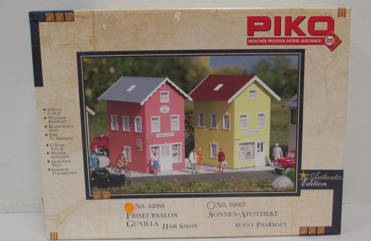 PIKO 62068 G Garden City Hair Salon Building Kit