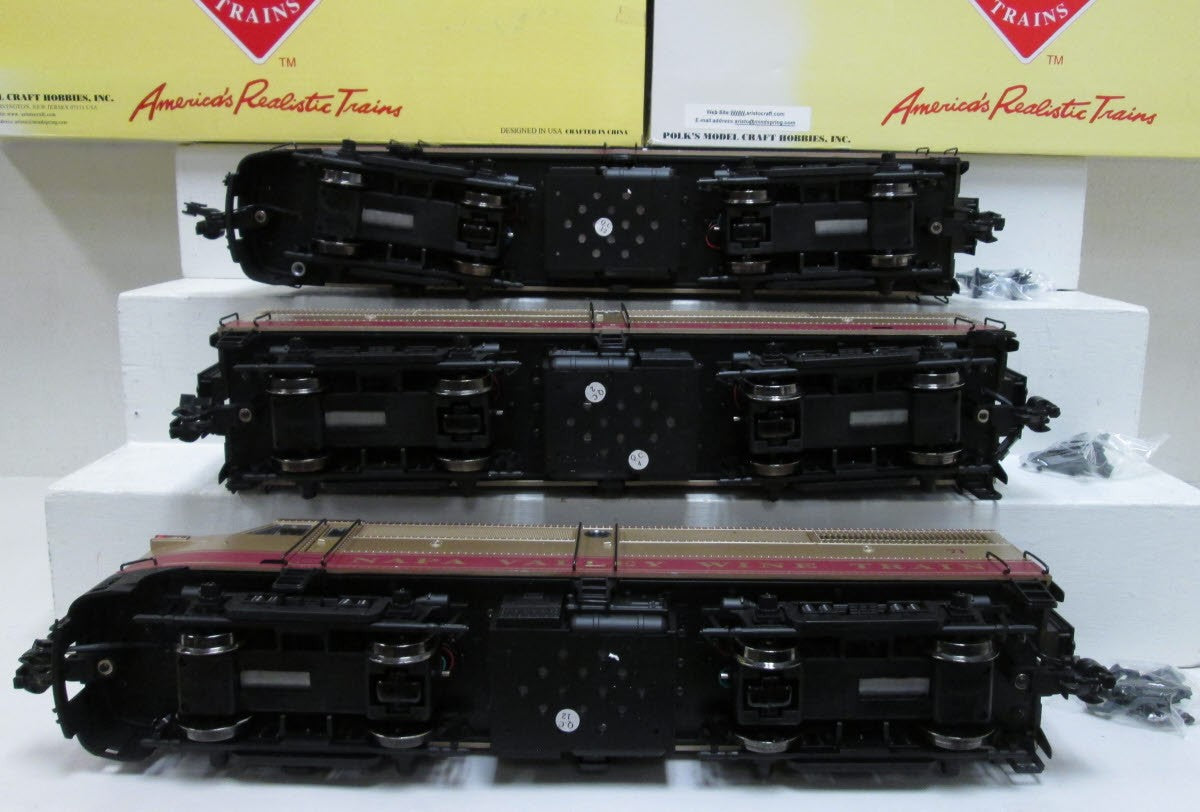 Aristo-Craft 223323 Napa Wine Valley Alco FA-1 A-B-A G Gauge Diesel Train Set