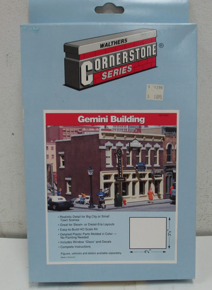 Walthers 933-3001 HO CornerStone Series Gemini Building Kit