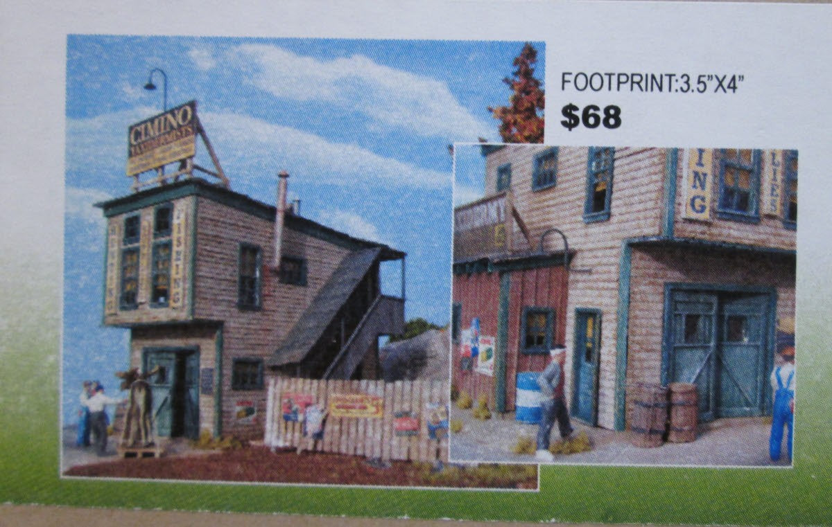 FOS Scale Limited QK14 HO Scale Cimino Taxidermy Craftsman Building Kit