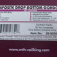 MTH 20-90504 O SP 50 Ton Composite Drop Bottom Gondola Car Set (Set of 6)